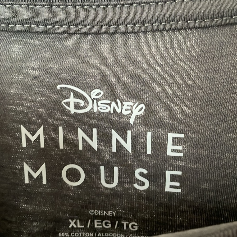 Adult XL Minnie Mouse Long Sleeve T-Shirt - Picture 3 of 4